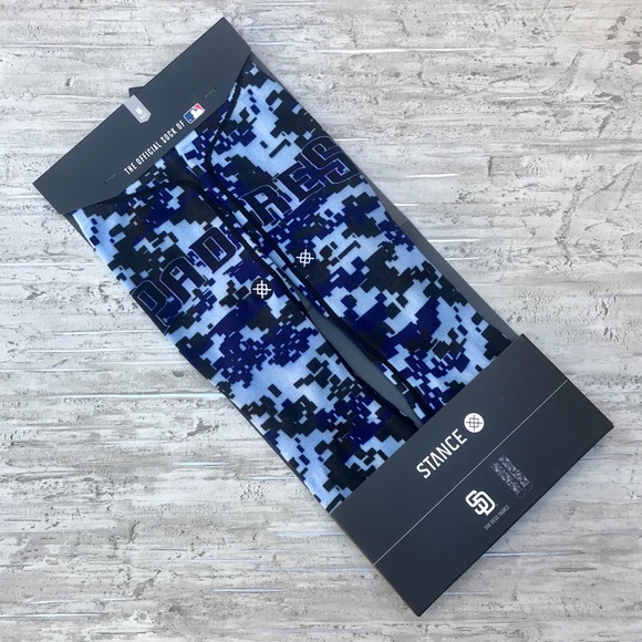 Stance MLB San Diego Padres Camo Crew Socks - Picture 8 of 16